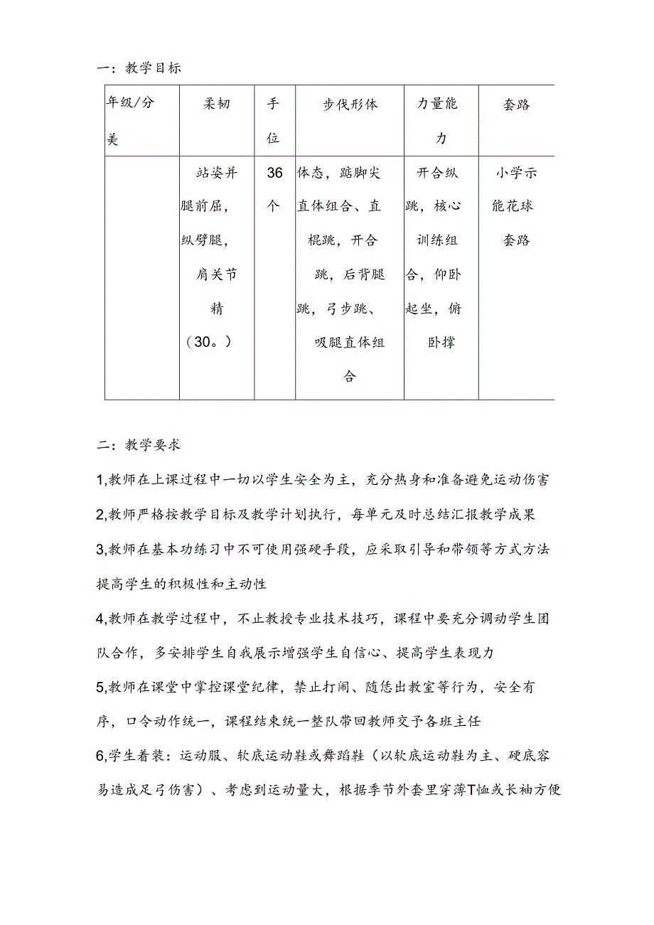 小学社团活动——啦啦操 18 节课时教案.docx_第2页