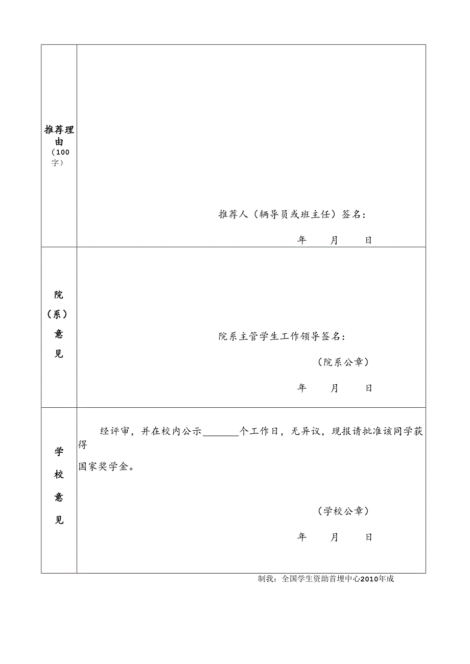 奖学金申请审批表.docx_第2页