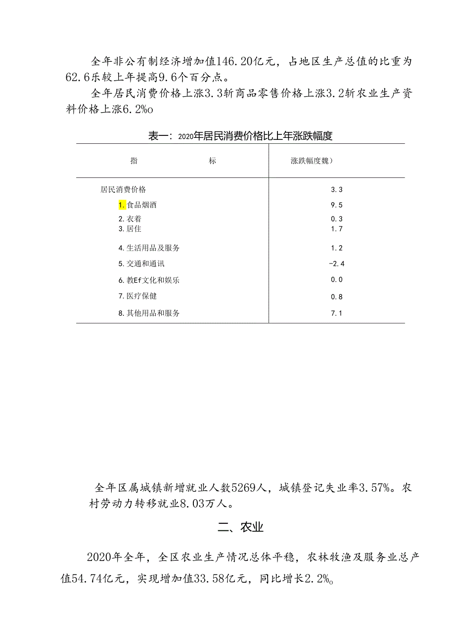 鄠邑区2020年国民经济和社会发展统计公报.docx_第2页