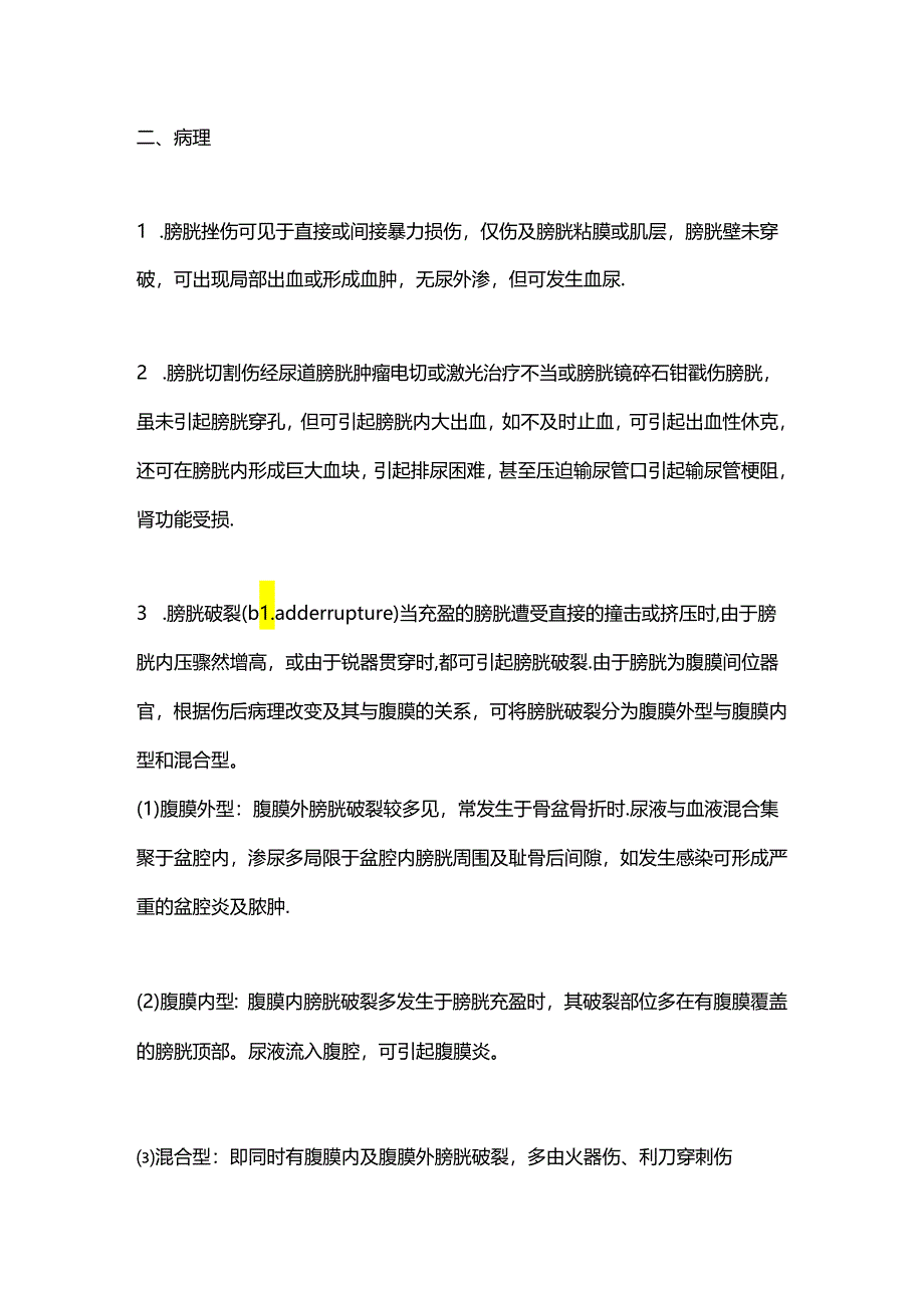 膀胱损伤的诊断与治疗2024（全文）.docx_第2页