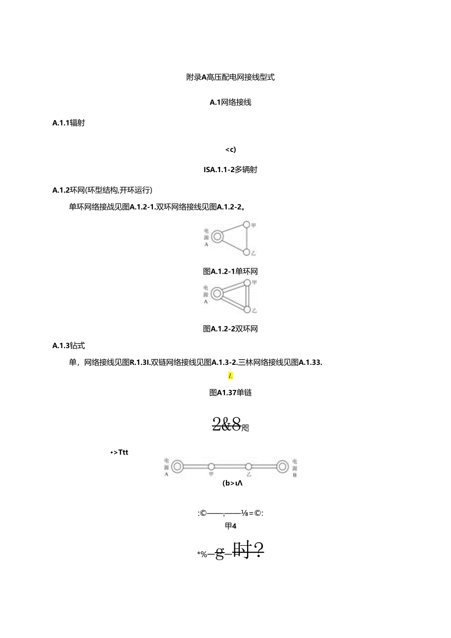 高、中、低压配电网接线方式、弱电线路等级、公路等级.docx_第1页