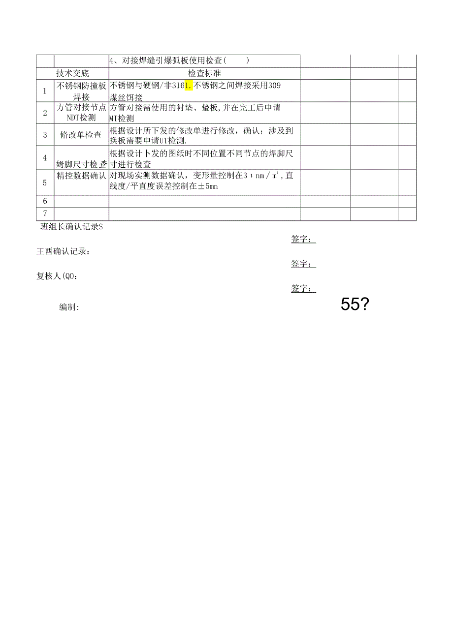 铁舾车间TEU绑扎桥PCS确认单.docx_第2页