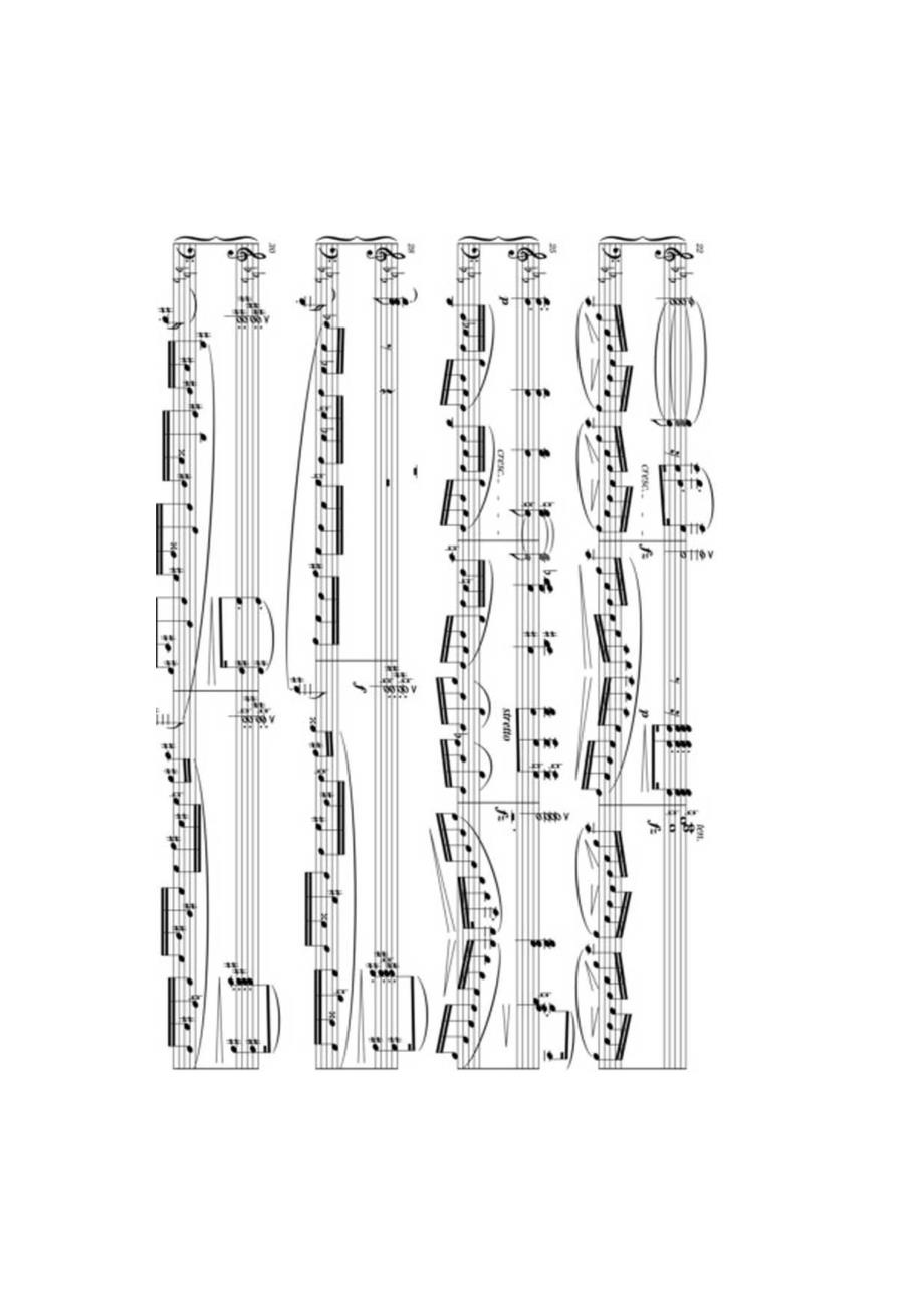 肖邦C小调钢琴练习曲《革命》（Op.10 No.12） 高清钢琴谱五线谱.docx_第3页