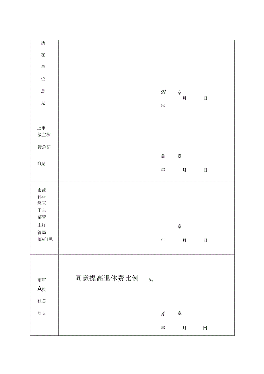 高级专家提高退休费比例审批表.docx_第3页