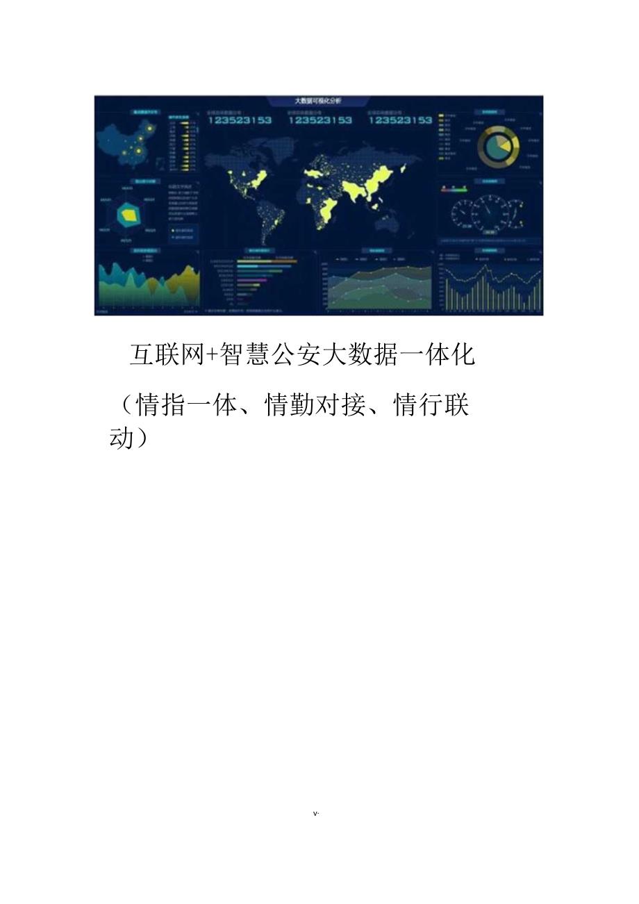 互联网+智慧公安大数据一体化解决方案智慧警务建设方案智慧公安全网情报信息化作战平台.docx_第1页