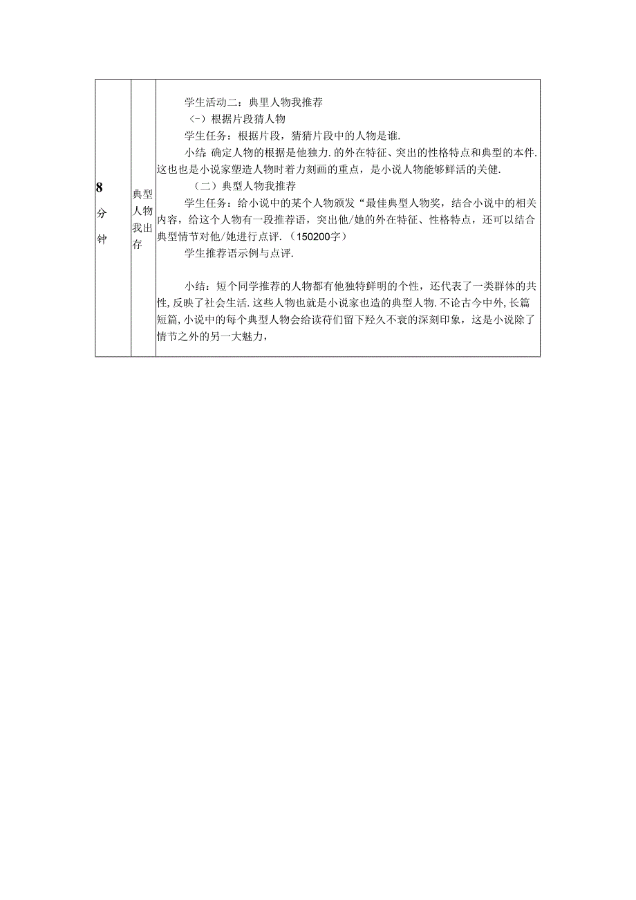 《综合性学习：走进小说天地》教案.docx_第2页