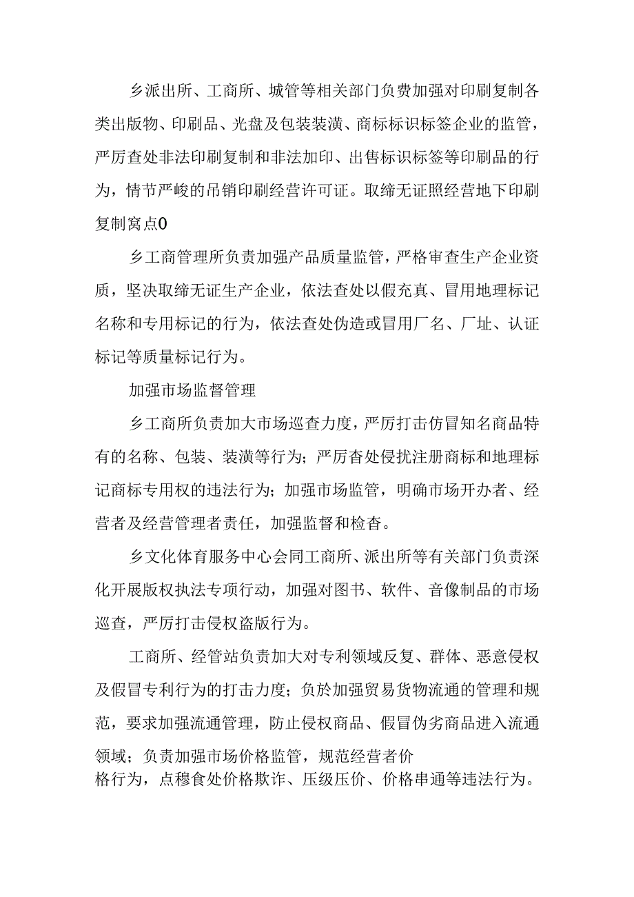 乡镇打击侵犯知识产权和制售假冒伪劣商品专项行动实施方案.docx_第3页