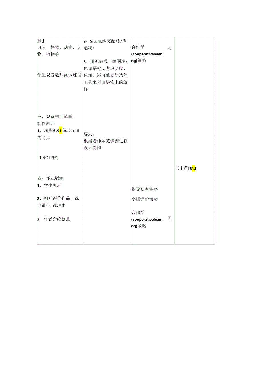 二年级上美术教案-泥做的画_上海版.docx_第2页