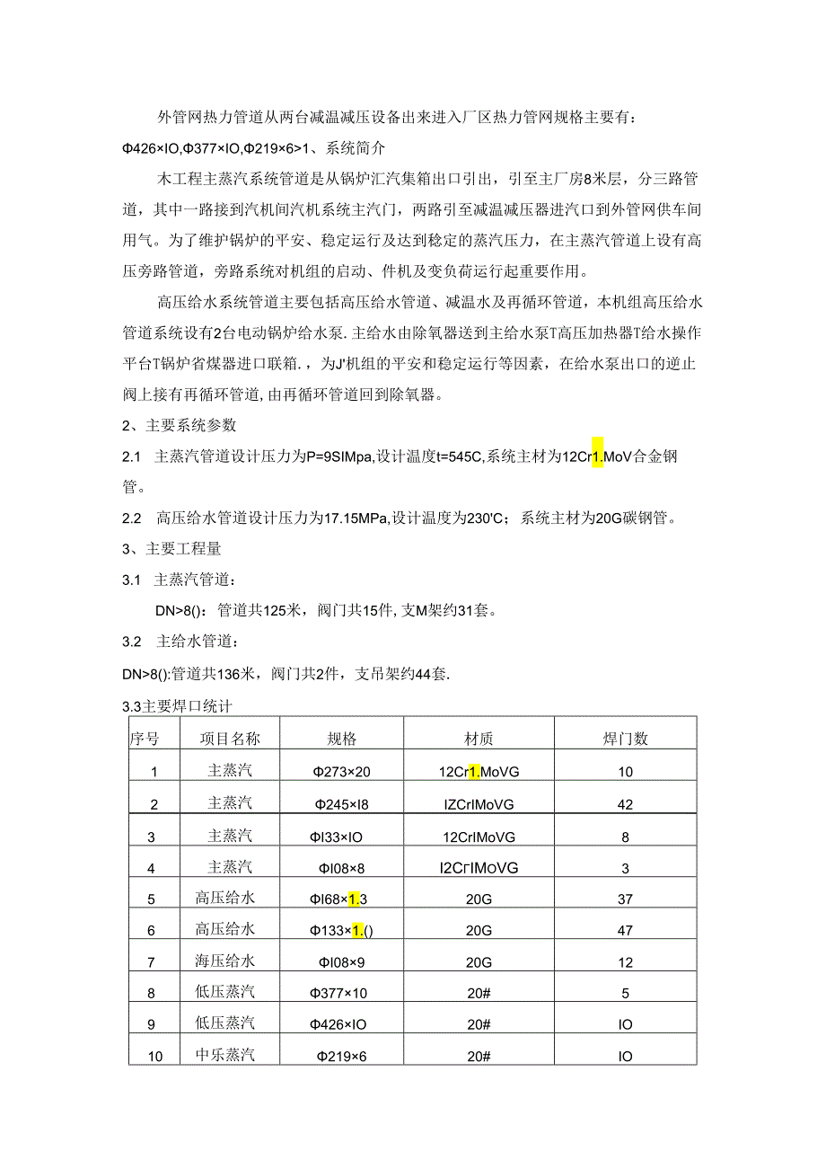 主蒸汽、主给水管道施工方案修改版(DOC).docx_第2页