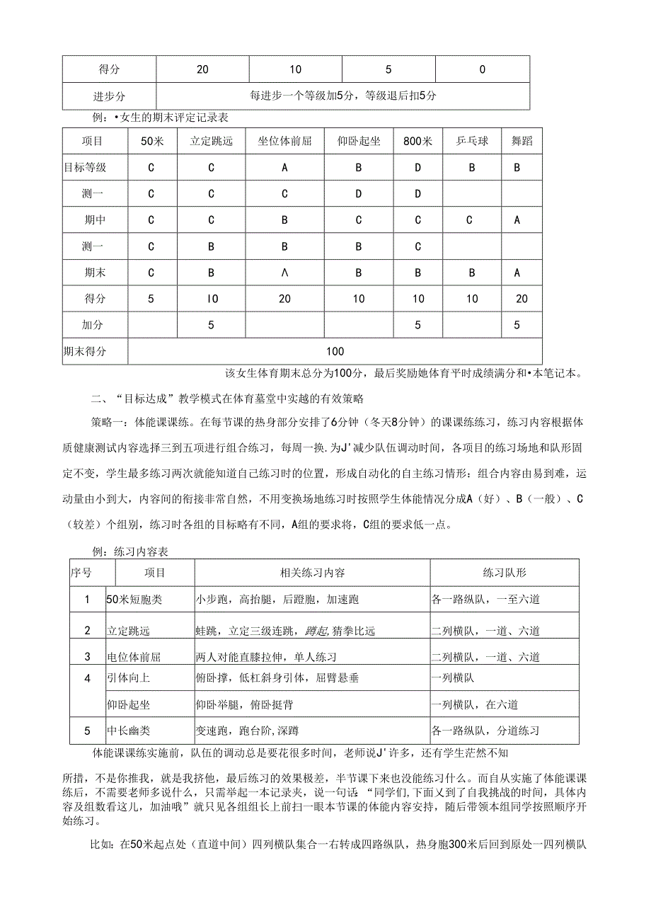 初中体育：4“目标达成”教学模式引进农村体育课堂的尝试.docx_第3页