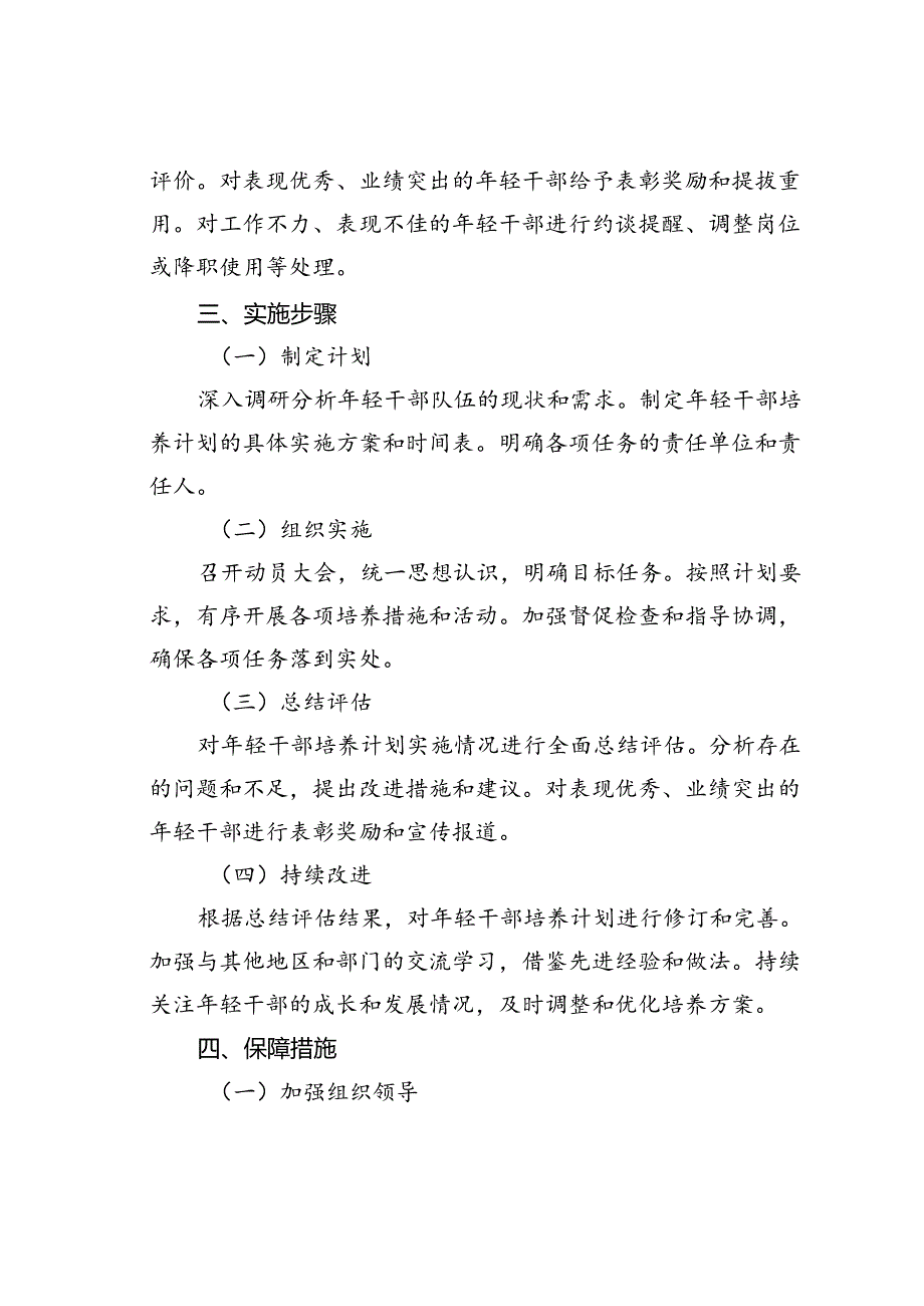 某某市年轻干部培养计划的实施方案.docx_第3页