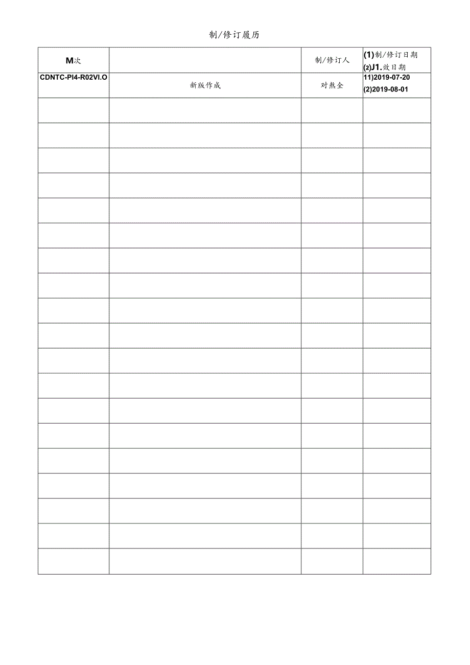 CDNTC-P14-R02 客户投诉登记表 V1.0.docx_第1页