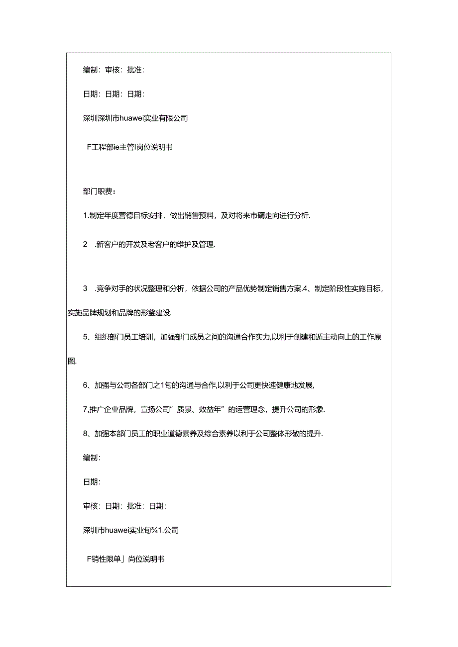 2024年华为融合经理岗位职责（共6篇）.docx_第2页