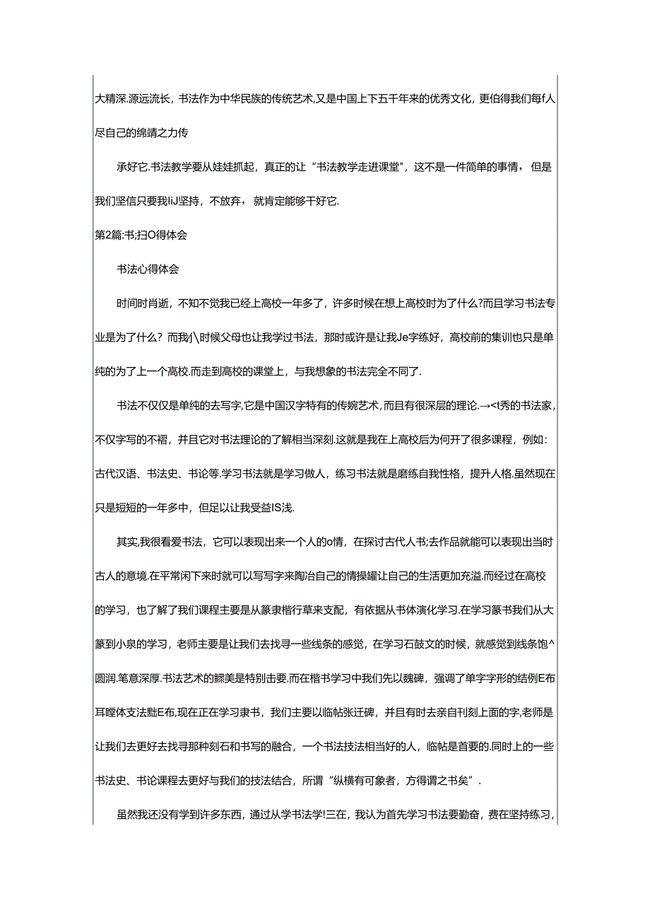 2024年书法教学研究心得体会（共7篇）.docx_第2页