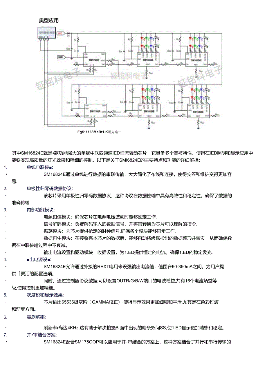 LED幻彩RGBW驱动芯片SM16824E电流可达350MA.docx_第2页