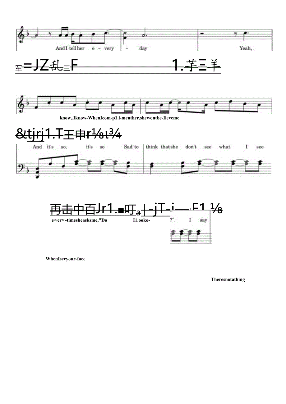 Just the Way You Are（精编带歌词） 高清钢琴谱五线谱.docx_第2页