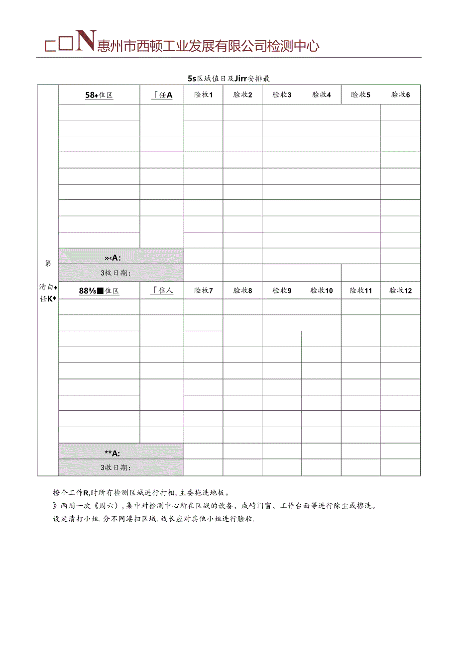 CDNTC-P04-R05 5S 区域值日及监督安排表 V1.0.docx_第2页