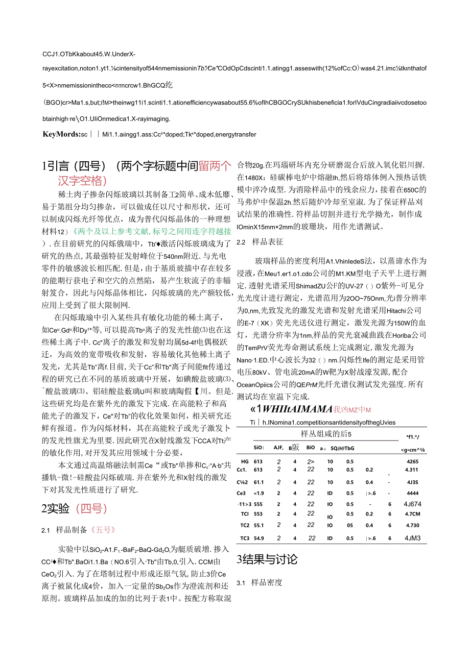 《发光学报》中文论文投稿模板.docx_第3页