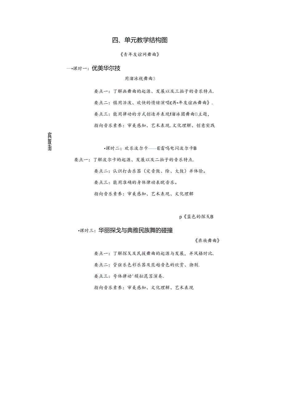 “缤纷舞曲”大单元教学详案+任务单.docx_第3页