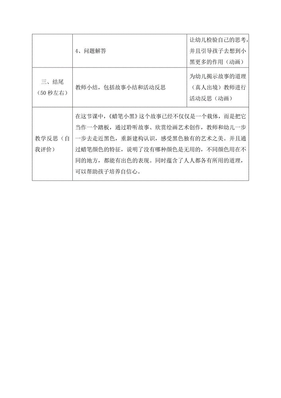 中班语言《蜡笔小黑》PPT课件教案微教案.doc_第2页