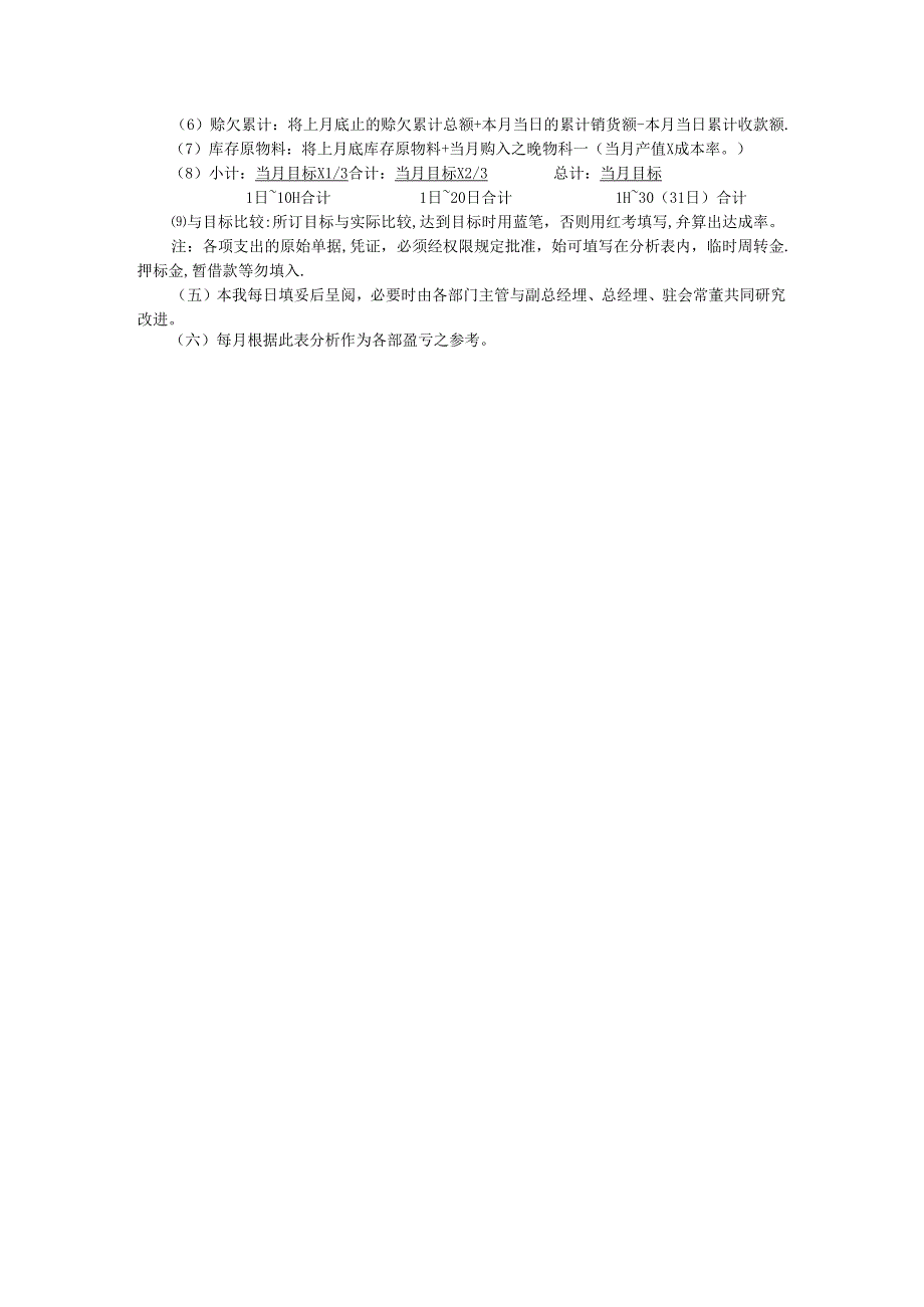 生产部门月绩分析细则.docx_第2页
