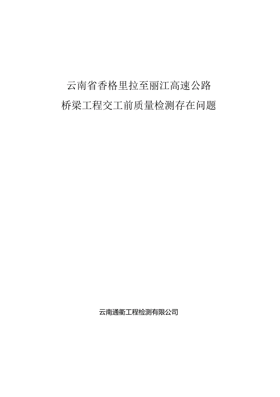 桥梁自检存在问题清单.docx_第1页