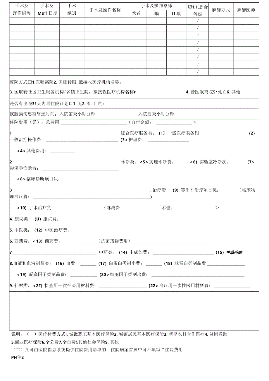 医疗机构医院住院病案.docx_第2页