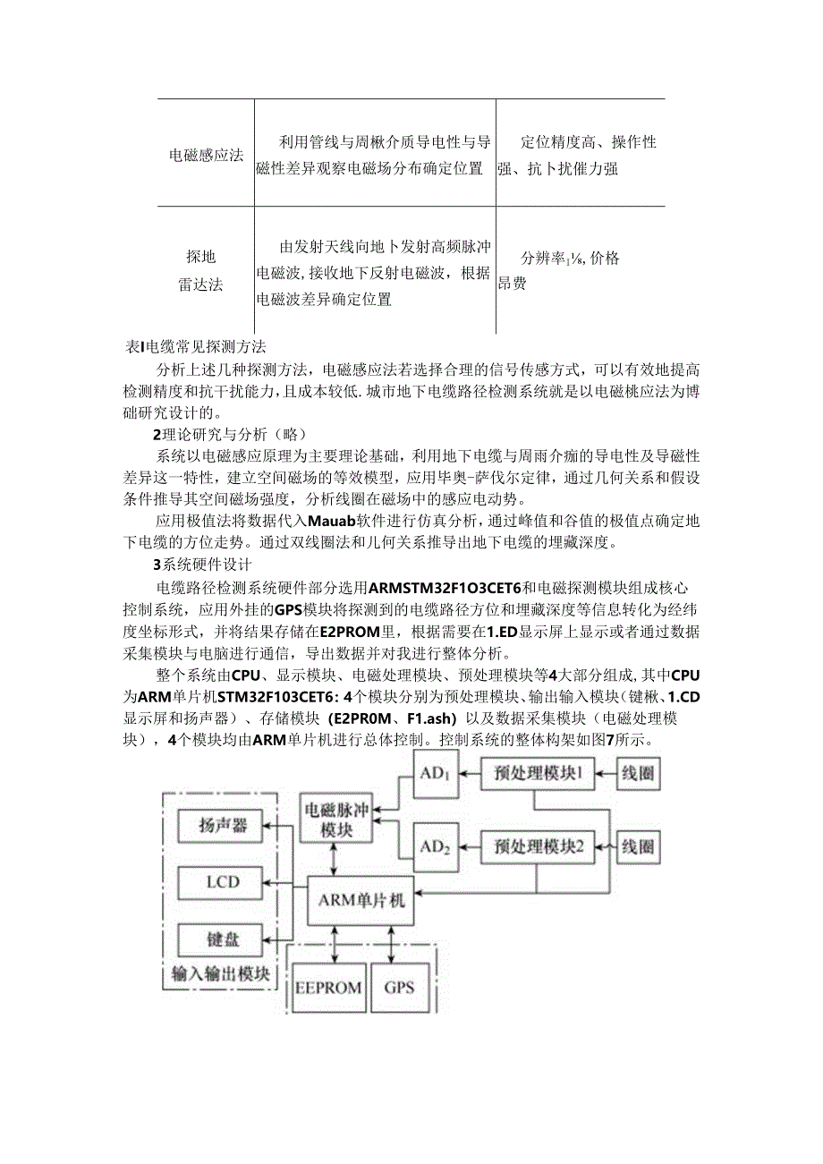 城市地下电缆路径检测系统的研究与设计.docx_第2页