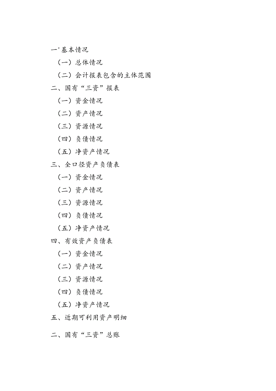“一账一表“编制报告模板.docx_第2页