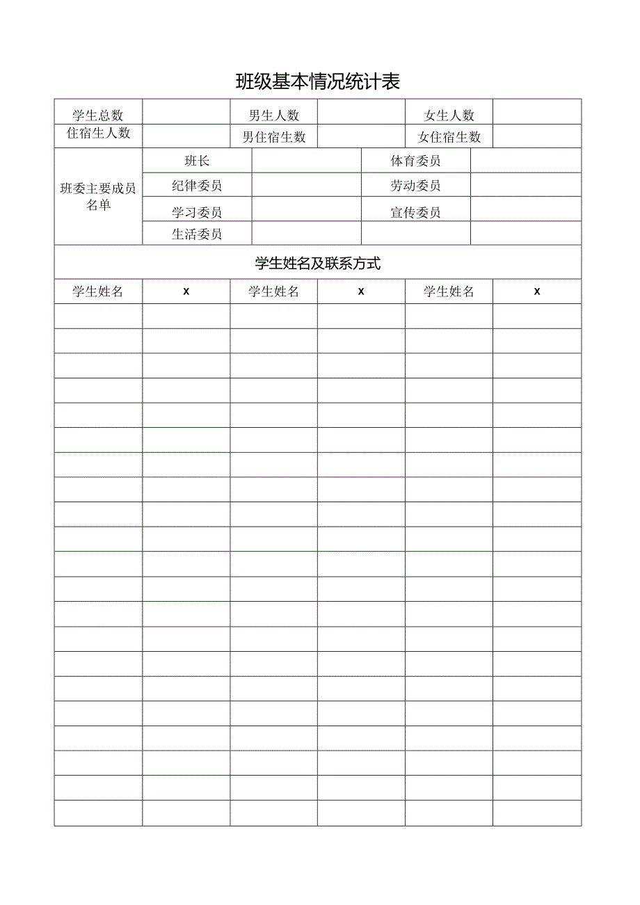 中等职业学校班主任工作手册模板.docx_第2页