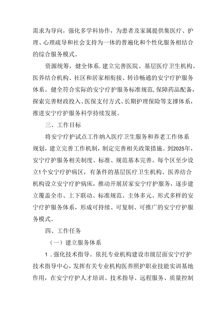 关于新时代安宁疗护国家试点的实施方案.docx_第2页