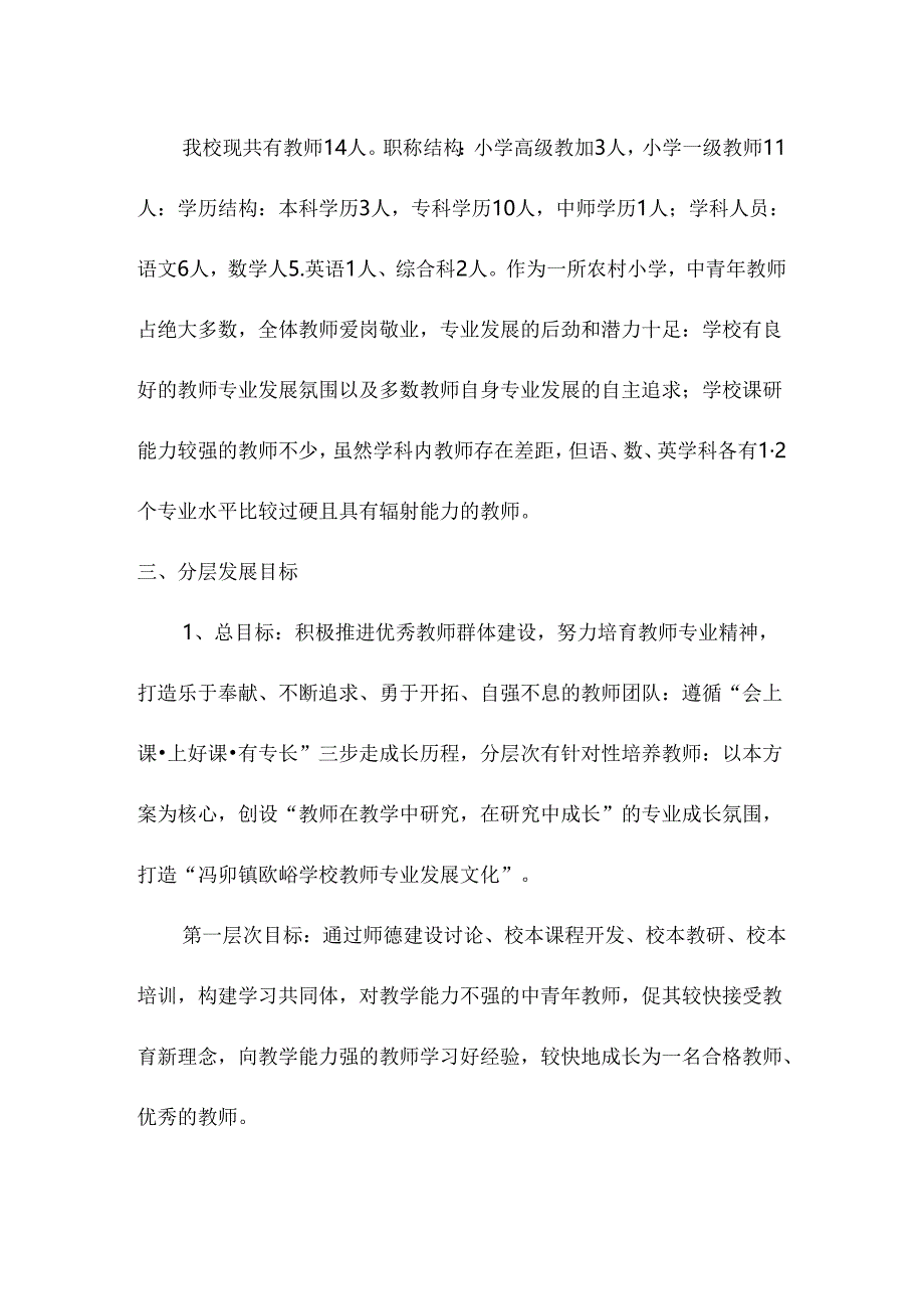 教师专业发展规划实施方案.docx_第3页