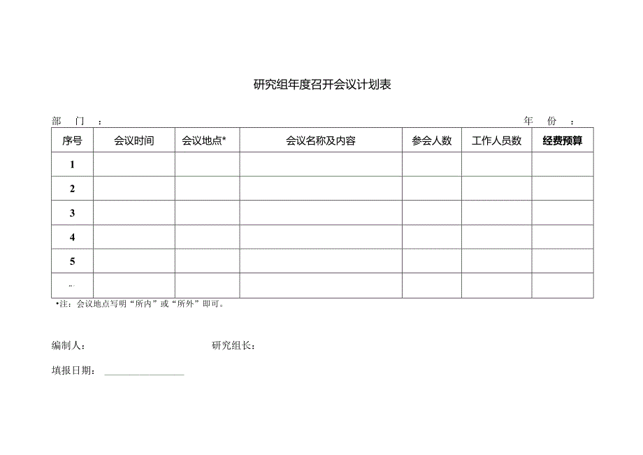 研究组年度召开会议计划表.docx_第1页