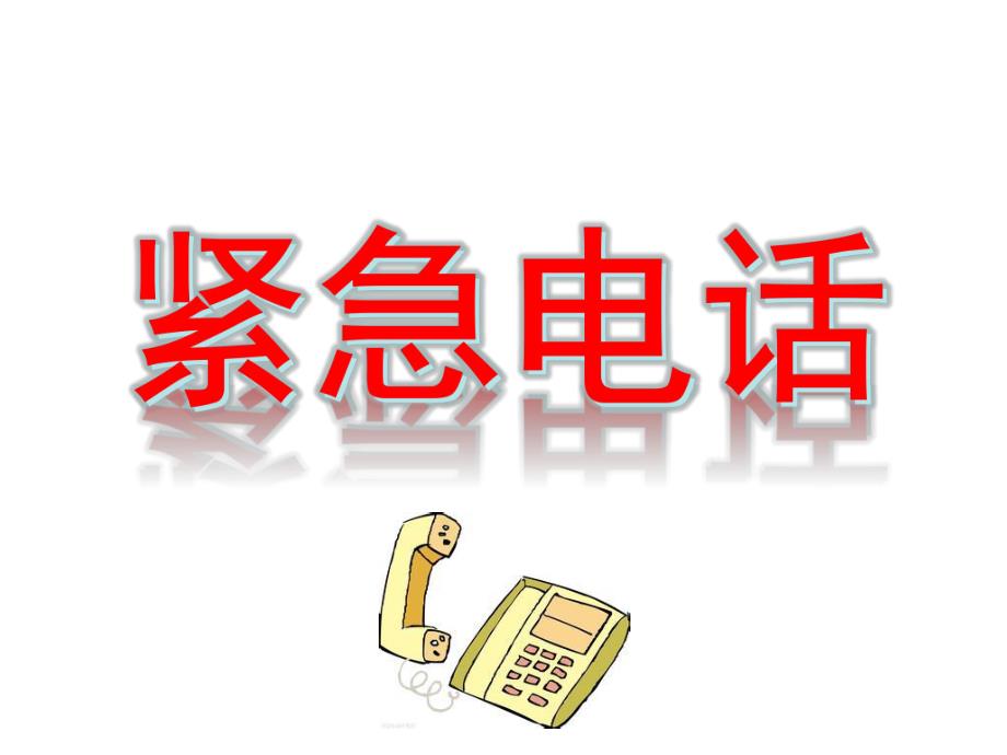 中班社会《紧急电话》PPT课件教案中班社会紧急电话.pptx_第1页