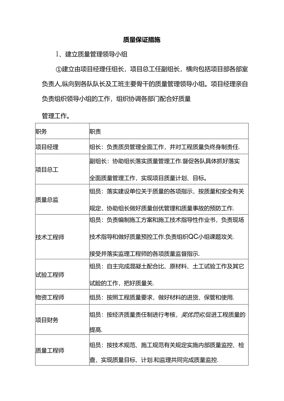 质量保证措施.docx_第1页