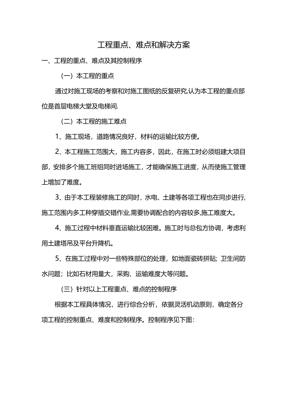 工程重点、难点和解决方案.docx_第1页