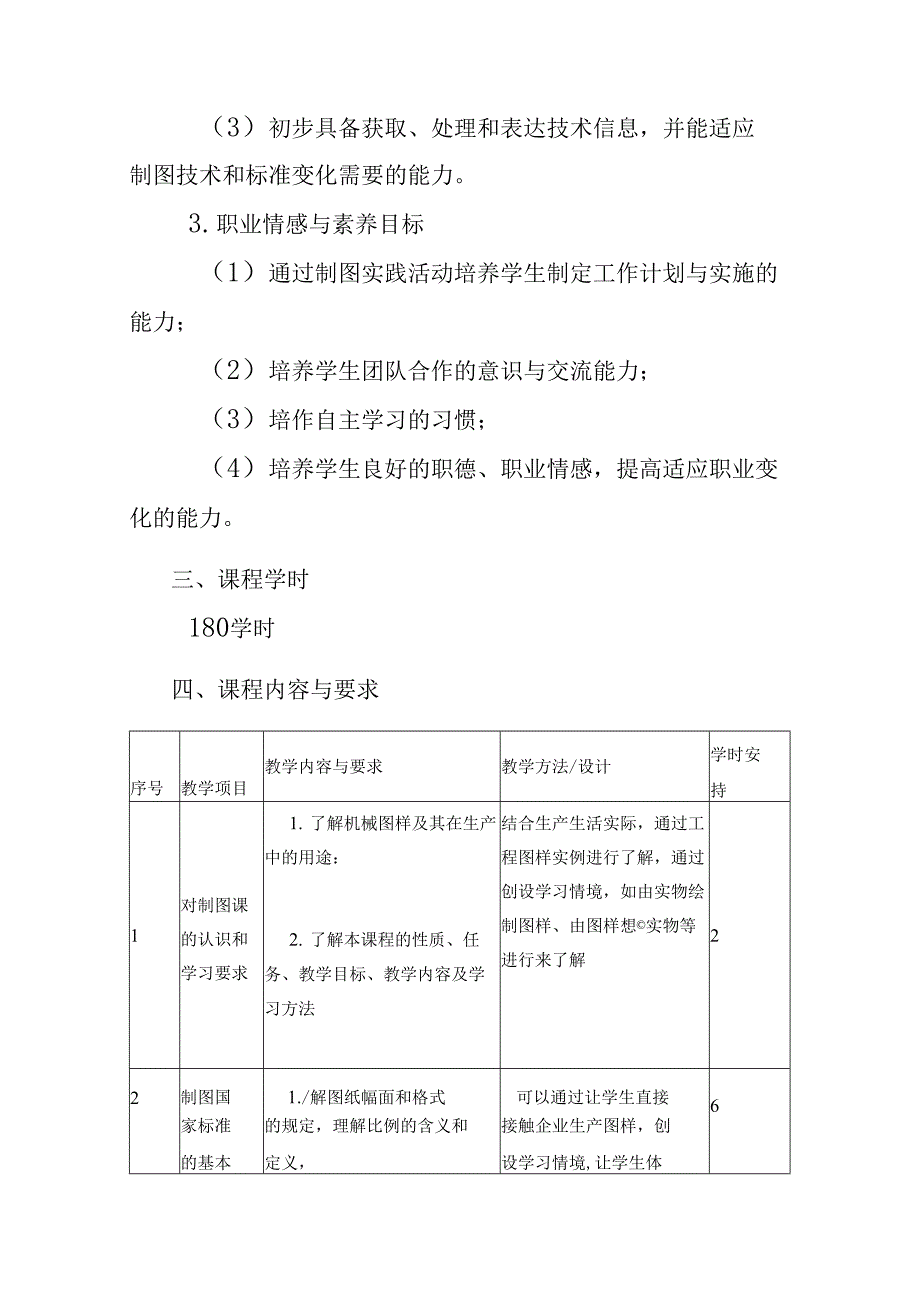 职业技术学校数控技术应用教学计划及课程标准.docx_第2页