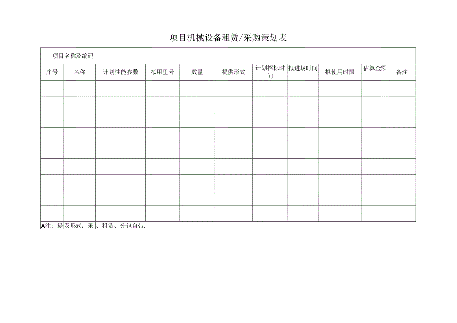 工程项目管理手册表样-经营管理部.docx_第3页