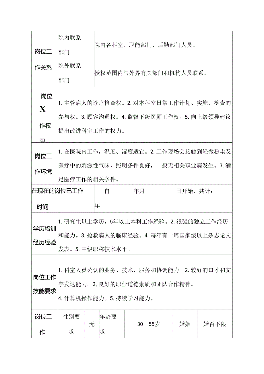 医院神经内科主治医师、讲师岗位说明书.docx_第3页