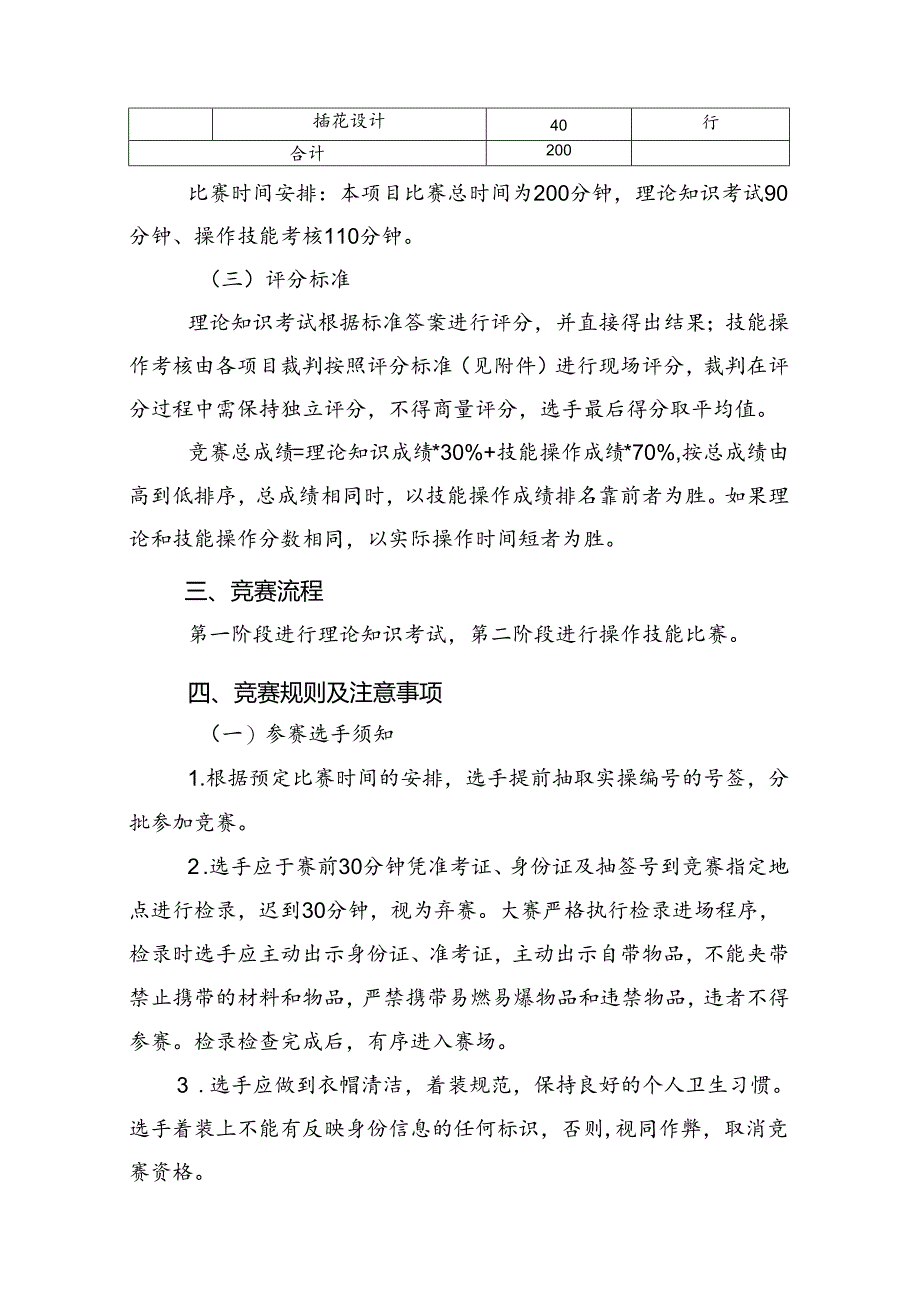 2024年金华开发区第五届“金开工匠杯”职业技能竞赛家政服务员（家务服务员）项目技术工作文件.docx_第3页