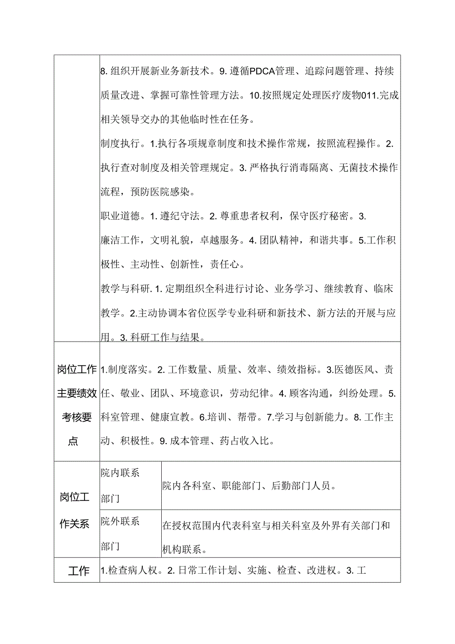 二级甲等医院放射科介入治疗室医师岗位说明书.docx_第2页