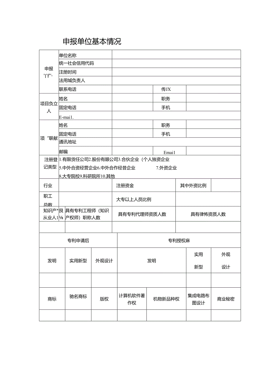 知识产权培训计划项目申报书.docx_第2页