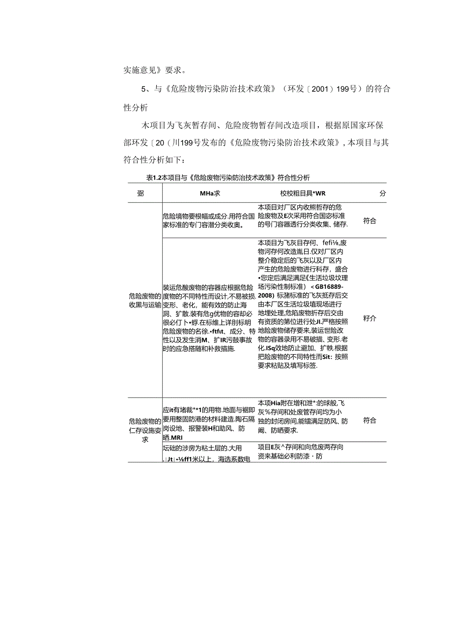 文昌中电飞灰暂存间、危废暂存间改造项目环评报告表.docx_第3页