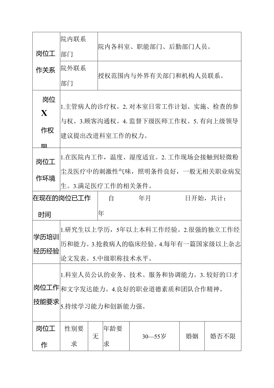 医院神经内科监护室医师岗位说明书.docx_第3页