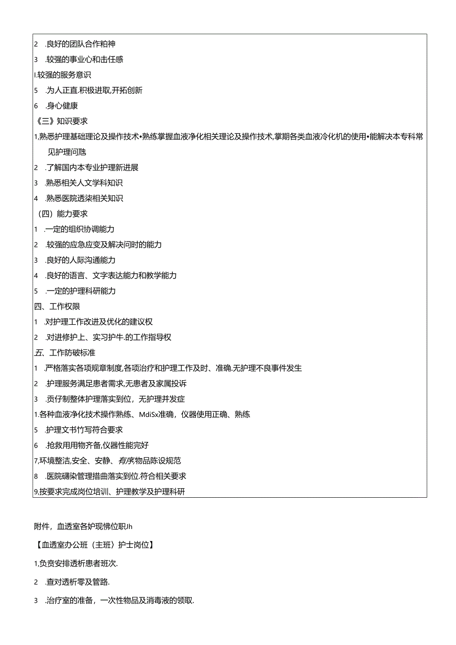 血透室护士岗位说明书.docx_第2页