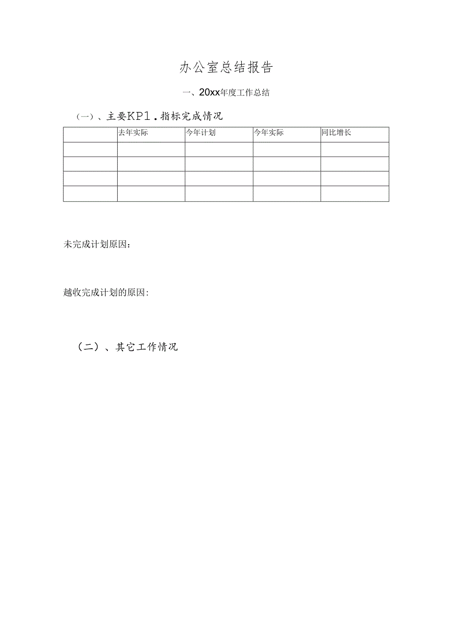 办公室述职模板.docx_第1页