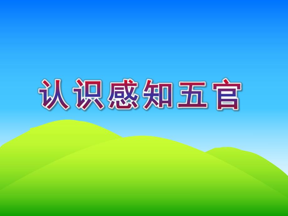 小班健康《认识感知五官》PPT课件教案幼儿课件-认识五官(五官很重要).pptx [修复的].pptx_第1页