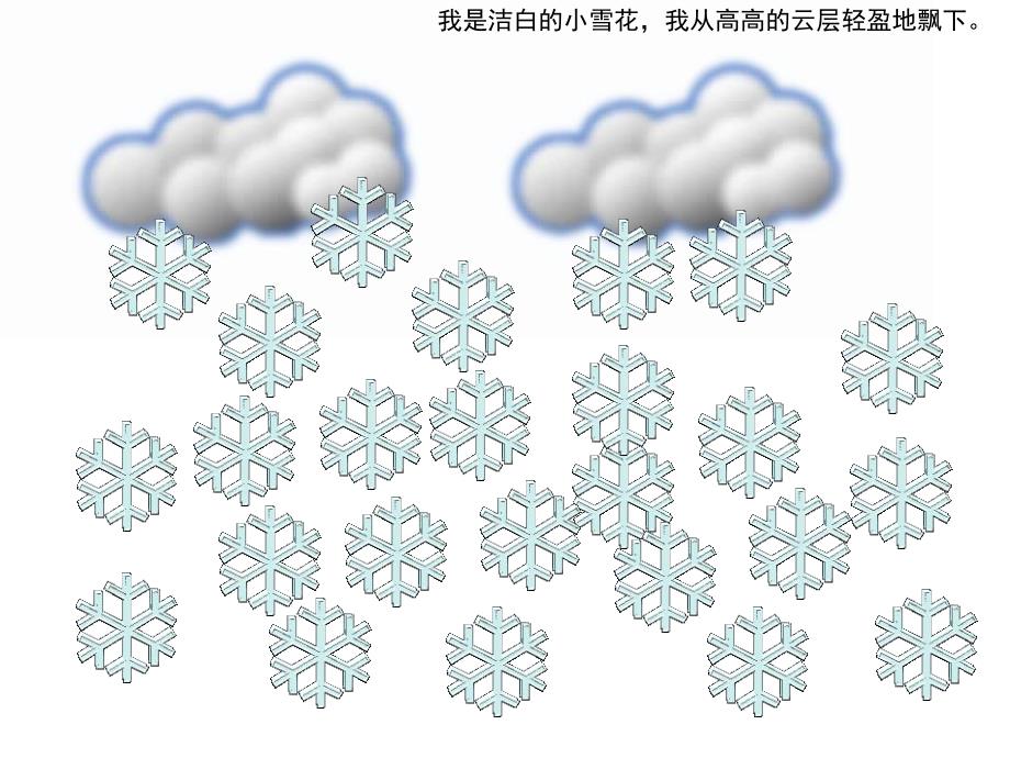 中班语言活动《小雪花》PPT课件教案音乐PPT课件.pptx_第3页