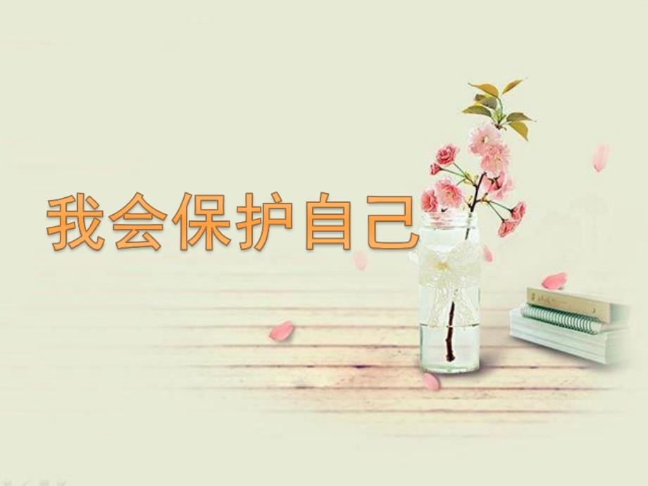 小班社会《我会保护自己》PPT课件教案微课件.pptx_第1页