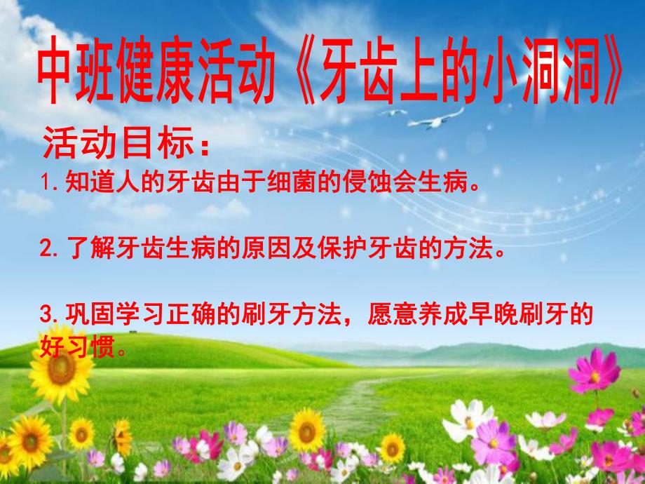 中班健康《牙齿上的小洞洞》PPT课件牙齿上的小洞洞.ppt_第2页